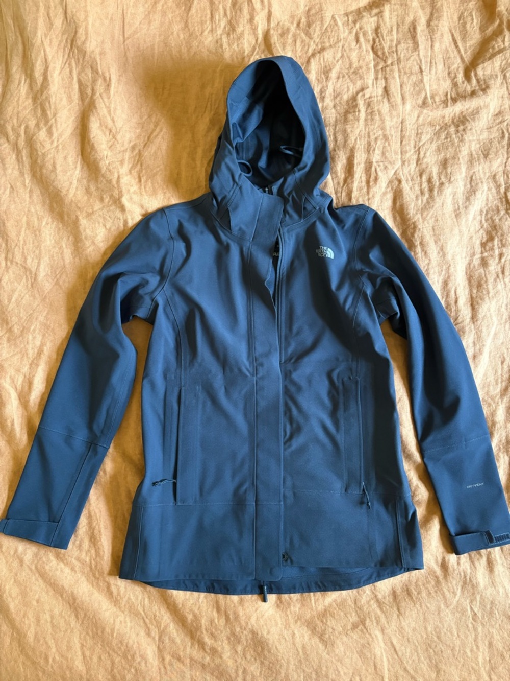 The North Face Women's Navy Hooded Softshell Jacket